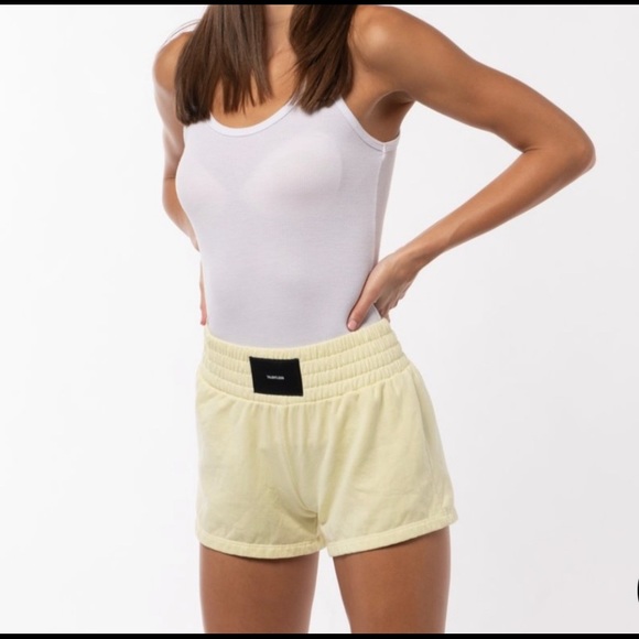 TALENTLESS WOMEN LEMON TONIC BOXING SHORTS - Picture 3 of 7